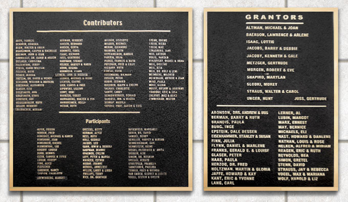 New Light Cemetery Contributors, Participants and Grantors
