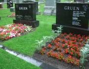New Light Cemetery gravesites for Gruen