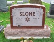 New Light Cemetery gravesite for Slone